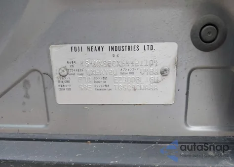 2006 Subaru B9 Tribeca Base 5-Passenger/Limited 5-Passenger from USA, damaged, VIN 4S4WX82CX64421104